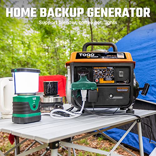 TogoPower Portable Generator, 1000W Gasoline Powered Generator
