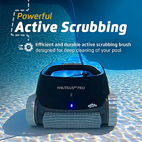 Dolphin Nautilus CC Pro Robotic Pool Vacuum Cleaner with Wi-Fi Control