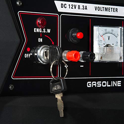 Böhmer-AG 6500W-e Petrol Generator 2.8Kw 12V DC Output Electric Key Start