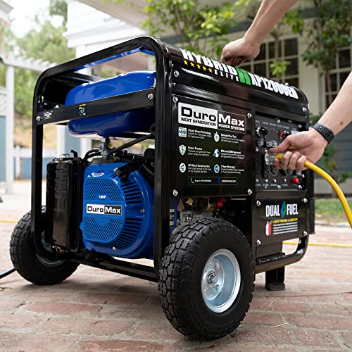 DuroMax XP12000EH Generator-12000 Watt Gas or Propane Powered Home Back Up