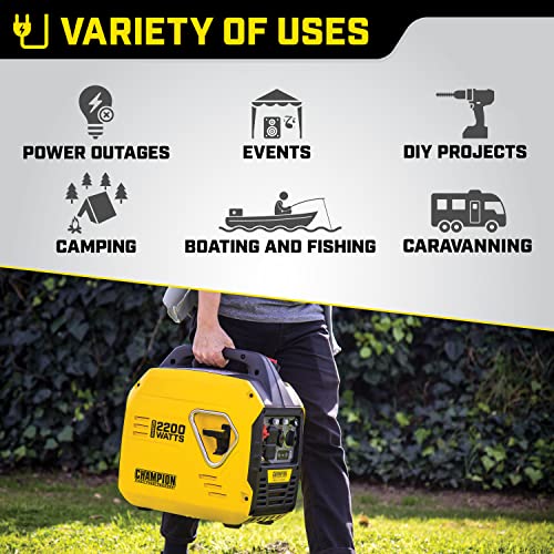 Champion Power Equipment 92001i 2200 Watt Petrol Portable Inverter Generator