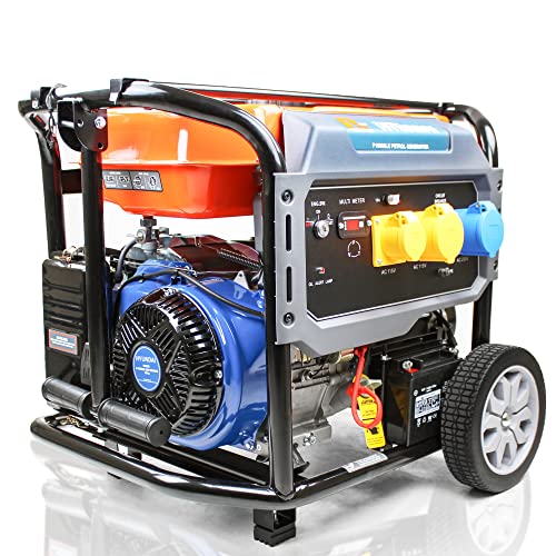 P1 Hyundai Powered 7.9kW / 9.8kVA Petrol Site Generator