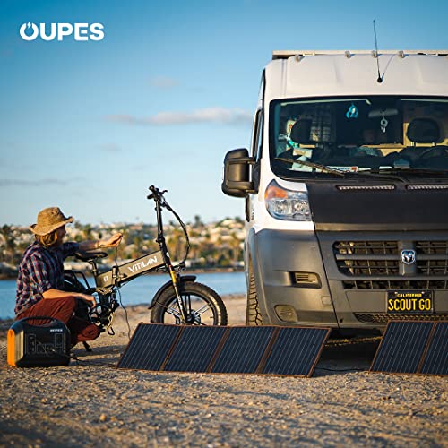 OUPES 1800W Portable Power Station, 1488Wh LiFePO4 Solar Generator