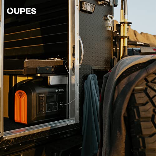OUPES 1800W Portable Power Station, 1488Wh LiFePO4 Solar Generator
