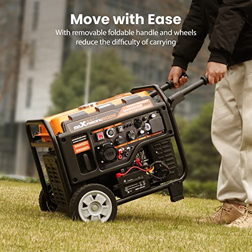 maXpeedingrods 5500W Portable Petrol Inverter Generator