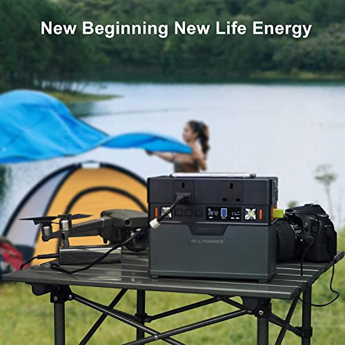 ALLPOWERS Portable Generator 288Wh Power Station Emergency Power Supply