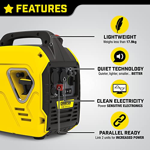 Champion Power Equipment 92001i 2200 Watt Petrol Portable Inverter Generator