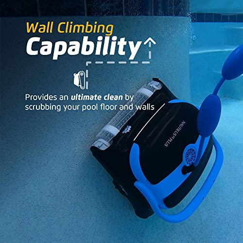 Dolphin Nautilus CC Plus Robotic Pool Vacuum Cleaner  Wall Climbing Capability