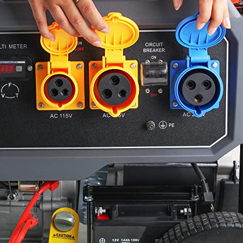 P1 Hyundai Powered 7.9kW / 9.8kVA Petrol Site Generator