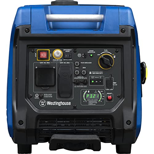 Westinghouse Outdoor Power Equipment 4500 Peak Watt Super Quiet Portable Inverter Generator