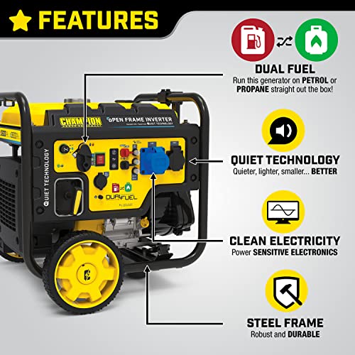 Champion Power Equipment 3600 Watt Dual Fuel Digital Hybrid Inverter