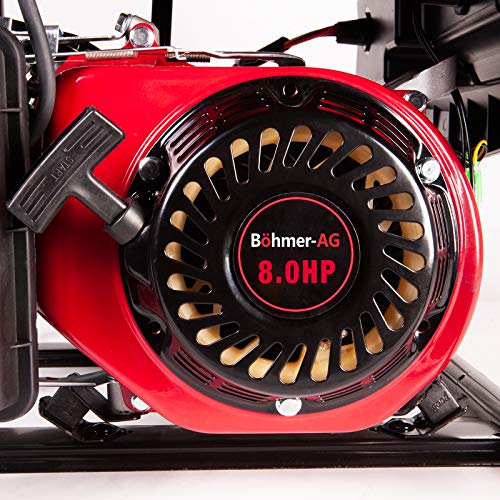 Böhmer-AG 6500W-e Petrol Generator 2.8Kw 12V DC Output Electric Key Start