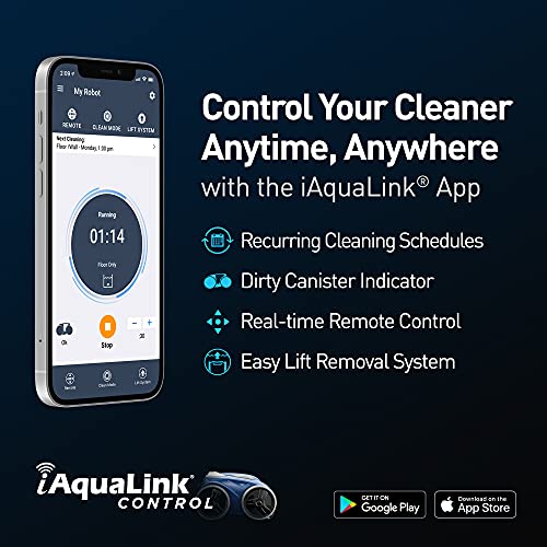 Polaris 9650iQ Sport Robotic Cleaner, Automatic Vacuum for InGround Pools up to 60ft