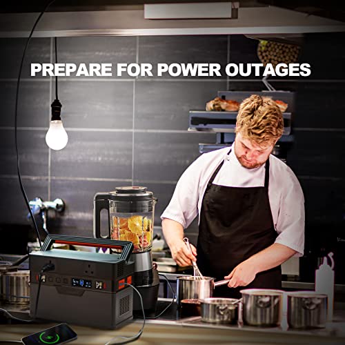 ALLPOWERS Portable Power Station 700W 606Wh MPPT Solar Generator 