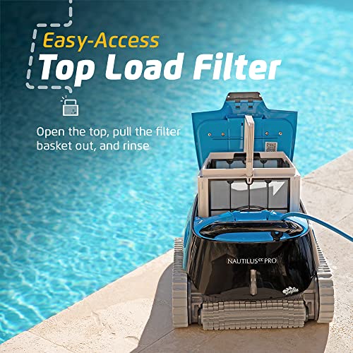 Dolphin Nautilus CC Pro Robotic Pool Vacuum Cleaner with Wi-Fi Control