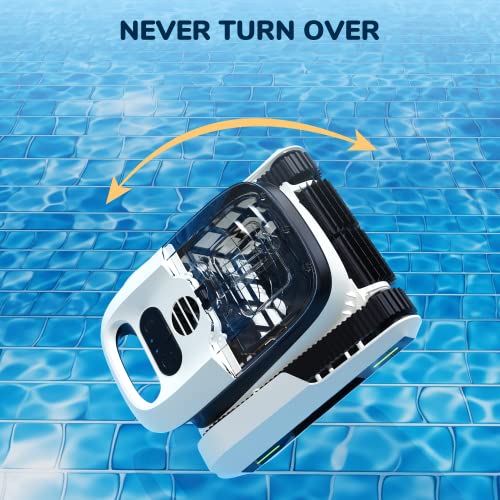 Seauto Seal Robot Pool Cleaner - Cordless Automatic Vacuum,Wall-Climbing Pool Cleaners
