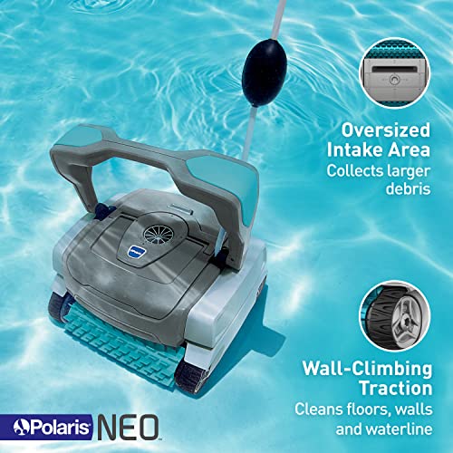 Polaris NEO Robotic Pool Cleaner, Automatic Vacuum for InGround Pools up to 40ft