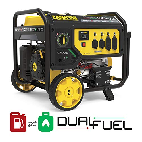 Champion Power Equipment 100891 9375/7500-Watt Dual Fuel Portable Generator