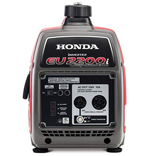 Honda EU2200IC 2200-Watt Companion Super Quiet Portable Inverter Generator