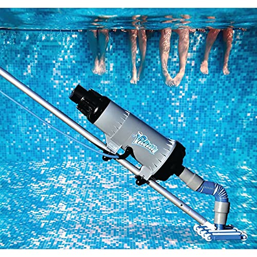 The VacDaddy Portable Pool Vacuum with NO Battery Required! Plug It in and Just Vac It