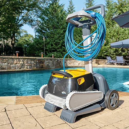Dolphin Triton PS Robotic Pool Vacuum Cleaner with Universal Caddy for Pool Cleaning