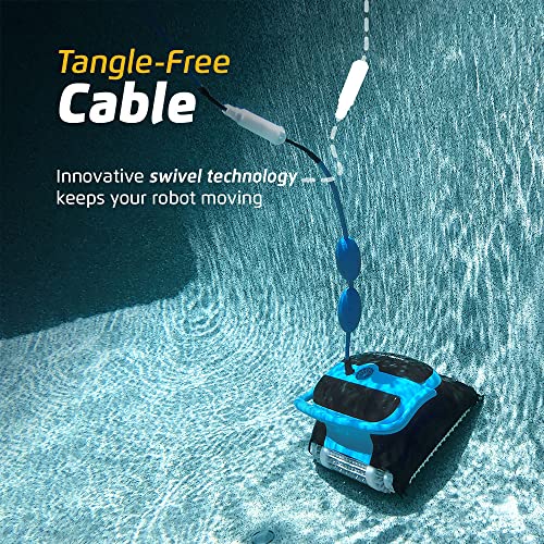 Dolphin Nautilus CC Plus Robotic Pool Vacuum Cleaner  Wall Climbing Capability