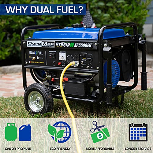 DuroMax XP5500EH Electric Start-Camping & RV Ready Portable Generator