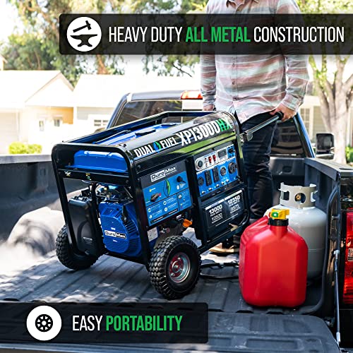 DuroMax XP13000HX Dual Fuel Portable Generator