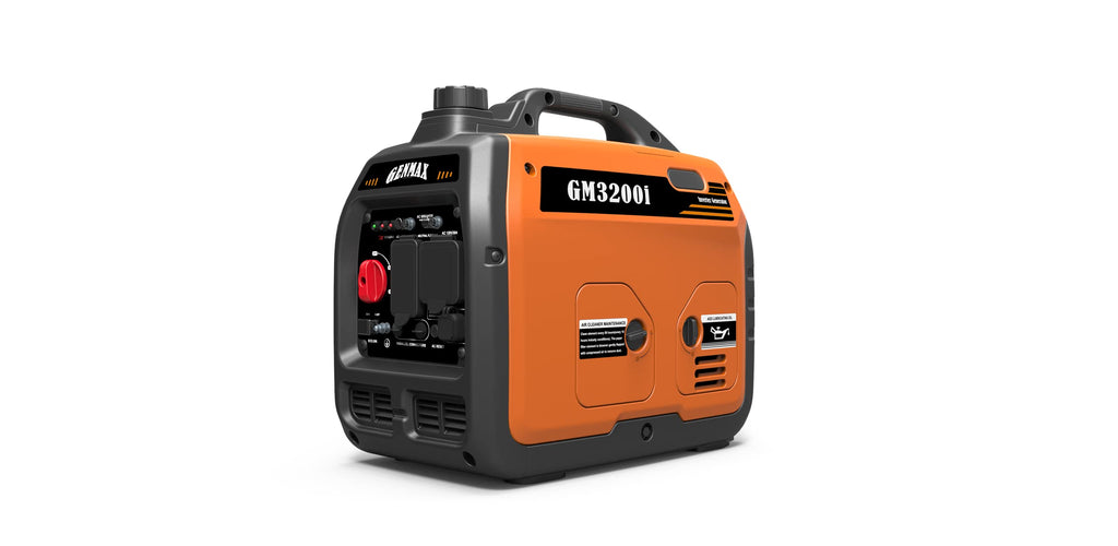 GENMAX Portable Inverter Generator,3200W ultra-quiet gas engine & RV Ready