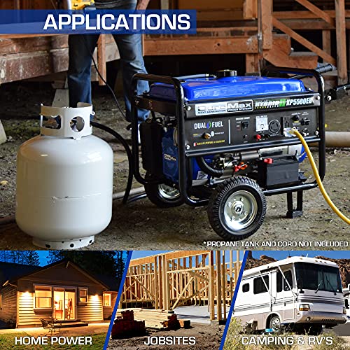 DuroMax XP5500EH Electric Start-Camping & RV Ready Portable Generator