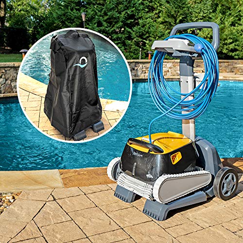 Dolphin Triton PS Robotic Pool Vacuum Cleaner with Universal Caddy and Classic