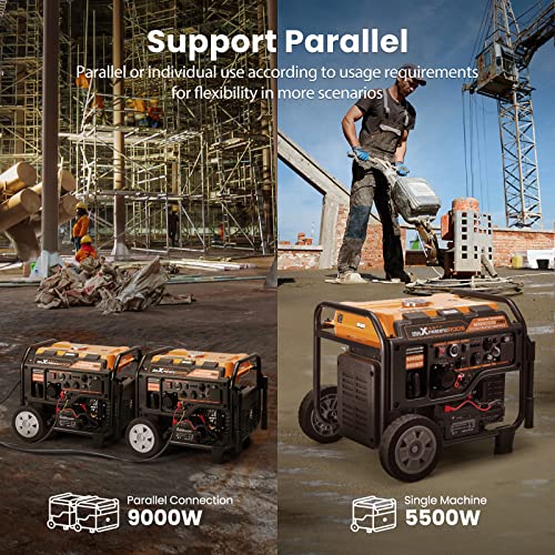maXpeedingrods 5500W Portable Petrol Inverter Generator